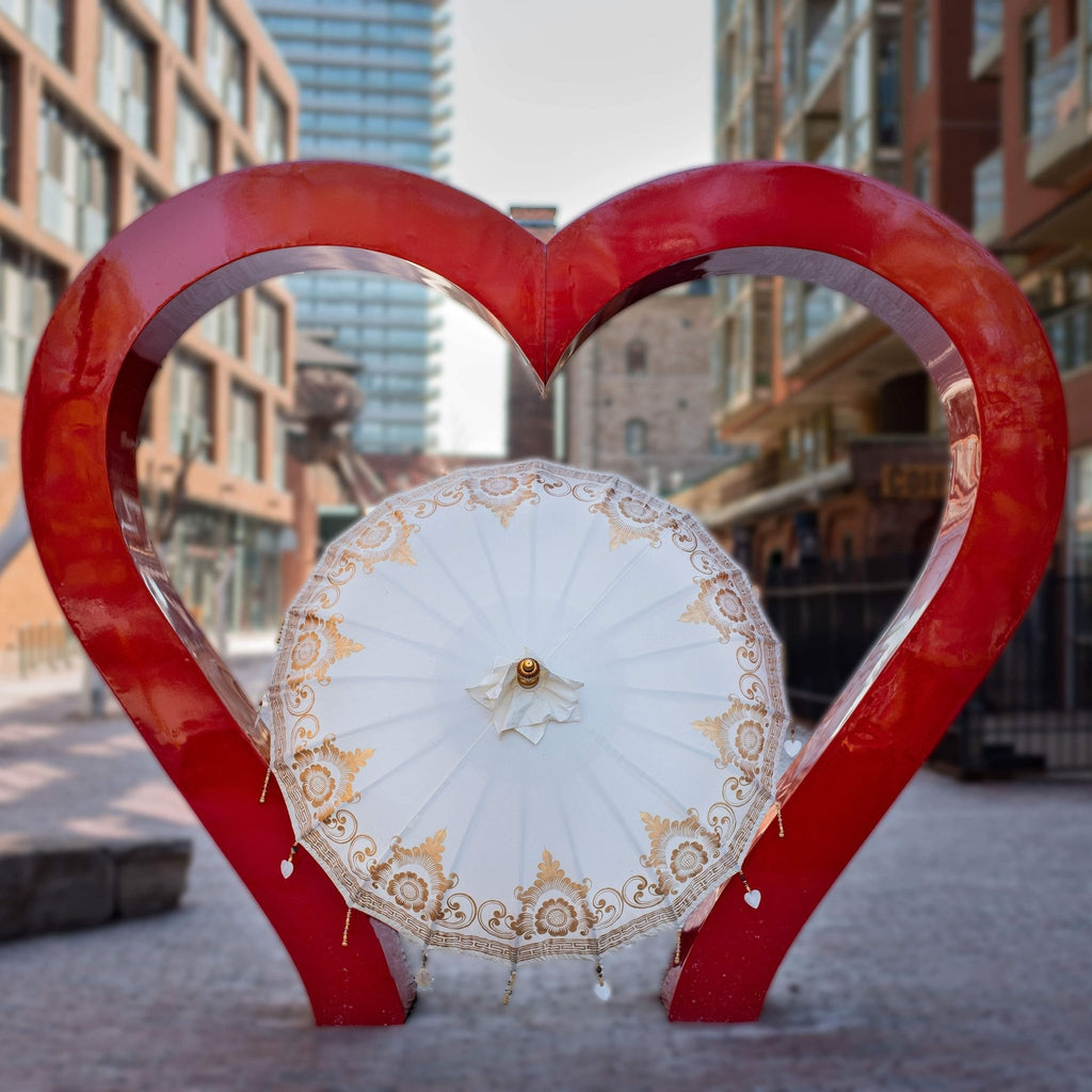 Hippy Chic Parasol - Baliaric Balinese Garden Parasol Decorative accents, Elegant home decor, garden and home, garden decor, garden decoration, garden idea, Half Painted, Home decorating ideas, home with garden, ibiza, Magnificent craftsmanship, outdoor umbrella, parasols, parasols umbrellas, patio, patio umbrellas, White